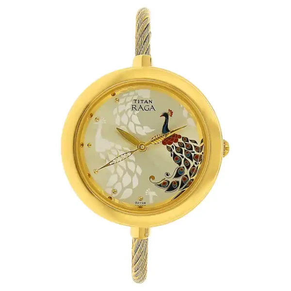 TITAN Raga Garden of Eden Stainless Steel Watch 2532YM01