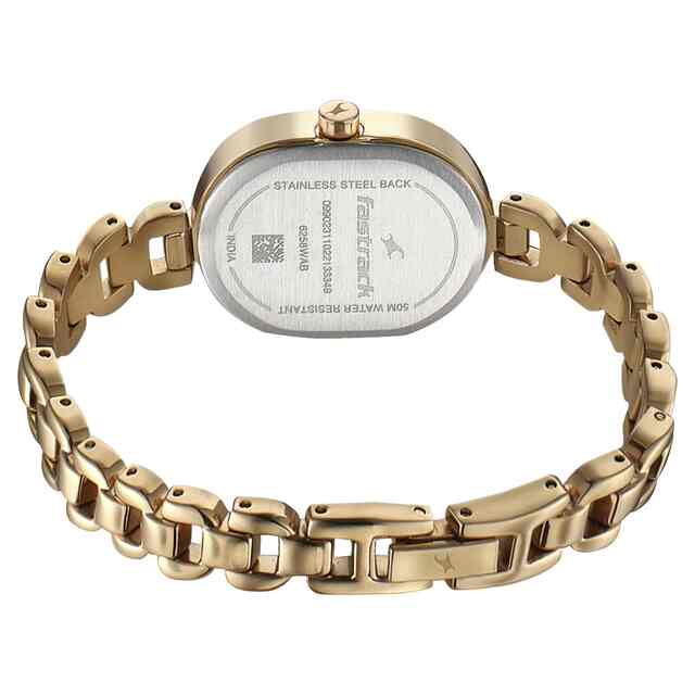 Fastrack ladies hot sale watch golden