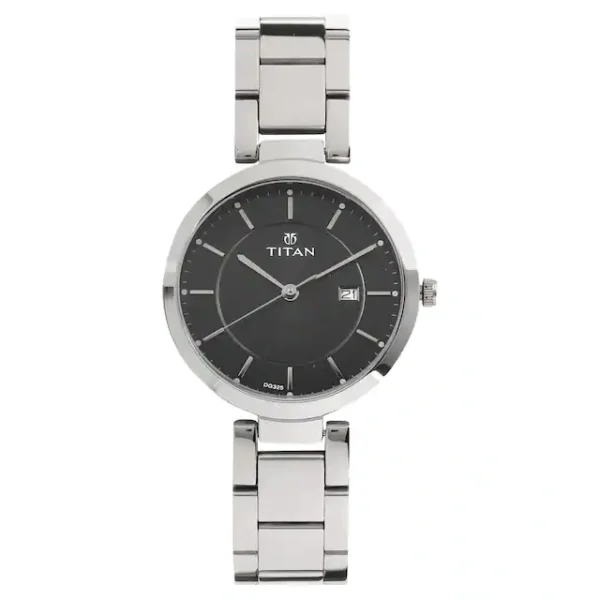 TITAN 2480SM08 Black Dial Ladies Watch