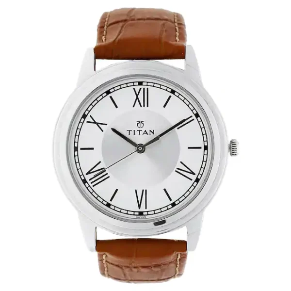 TITAN Silver Dial 1735SL01 Watch