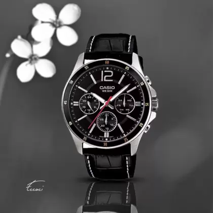 Casio Enticer Watch MTP-1374L-1AV | Eccoci , Fastrackhousebd, best price in bangladesh, casio watch price in bangladesh