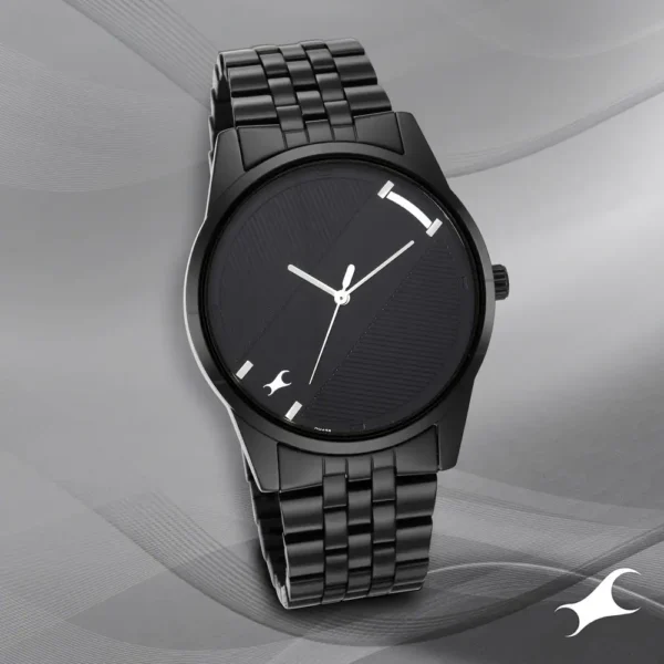 Fastrack STUNNERS 3.0 BLACK METAL watch 3277NM01