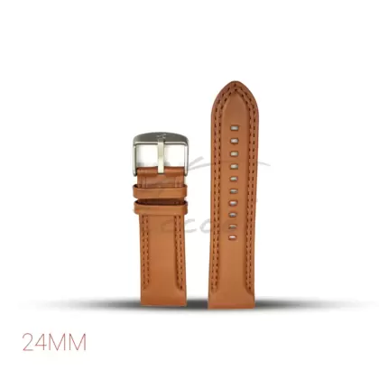 Fastrack 24mm leather strap tan colour | Available in bangladesh