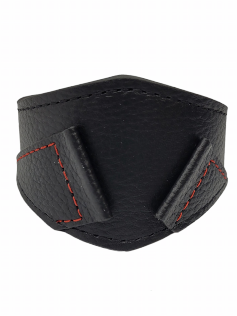 Fastrack 26mm Cervo Black leather strap for biker watch  3022sl02/3022sl01 - Image 3