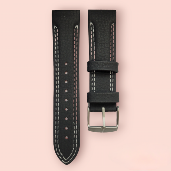 FASTRACK 38015pl01/38016pl01 black 22mm Leather Straps