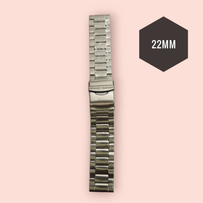 Fastrack 22 mm Stainless Steel silver Strap