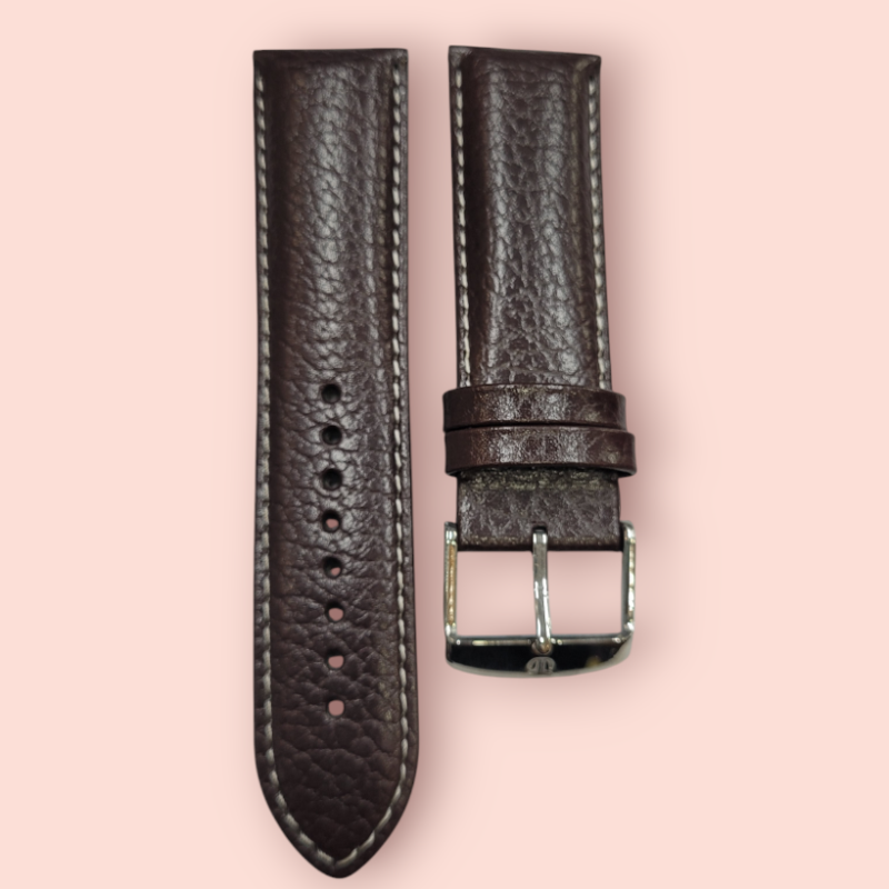 Titan 24 mm celero brown Leather Straps