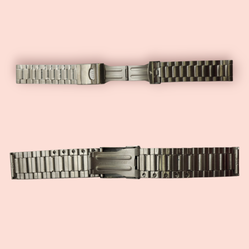 Fastrack 22 mm Stainless Steel silver Strap - Image 5