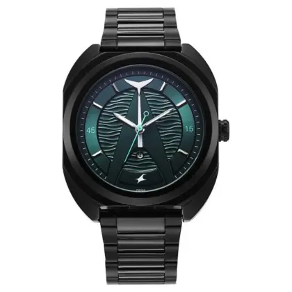 Fastrack Oceanyx 3326NM01 Men’s Watch – Green Dial & Black Strap