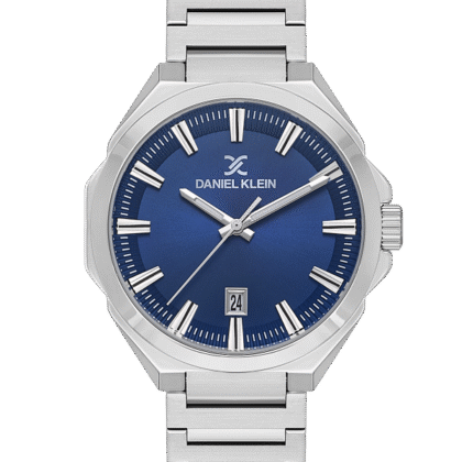 Daniel Klein DK.1.13811‑2 Men’s Watch – Elegant Blue Dial with Stainless Steel Strap