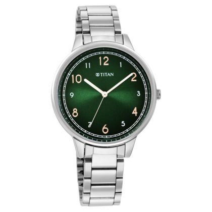 Titan Trendsetters 2648SM05 – Green Dial Women’s Watch