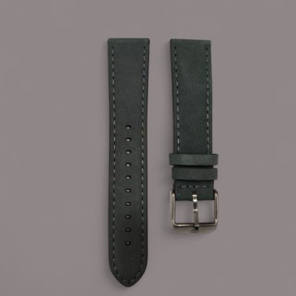 Titan 20mm Grey Suede Leather Strap
