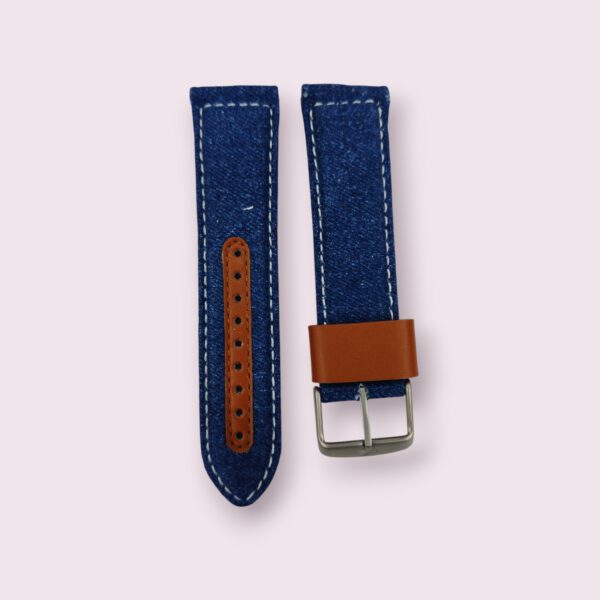 Fastrack 24 mm Blue Denim Strap – Compatible with Fastrack 38035SL05