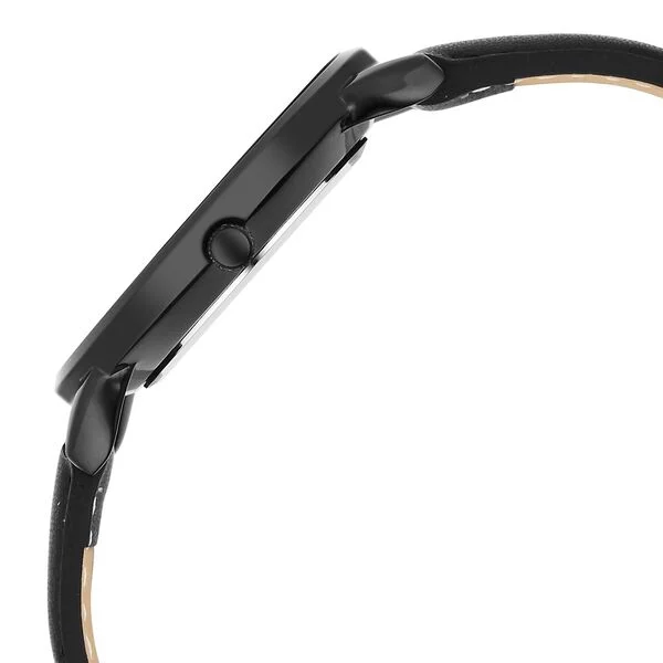 Fastrack Stunners X 38159NL01 Quartz Analog Black Dial Leather Strap Watch - Image 3