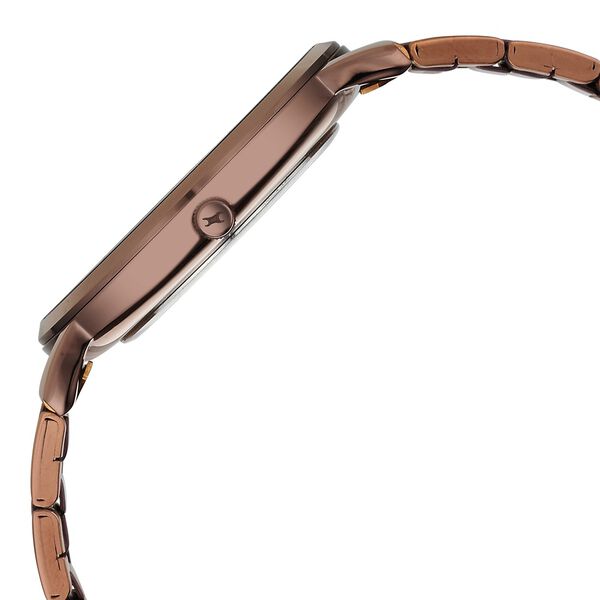 Fastrack Stunners X 38163qm01 Quartz Analog  Brown Dial Stainless Steel Strap Watch - Image 3