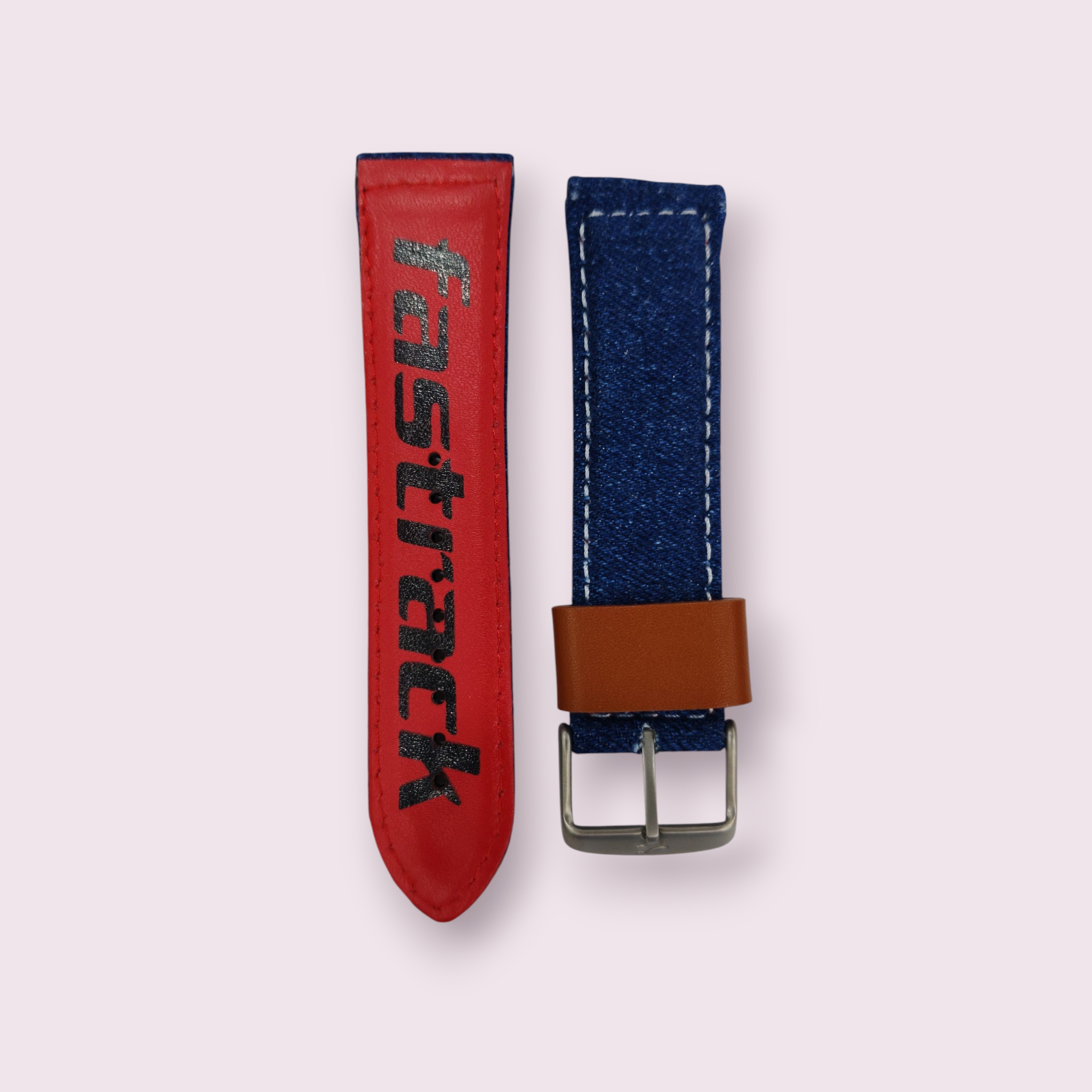 Fastrack 24 mm Blue Denim Strap – Compatible with Fastrack 38035SL05 - Image 3