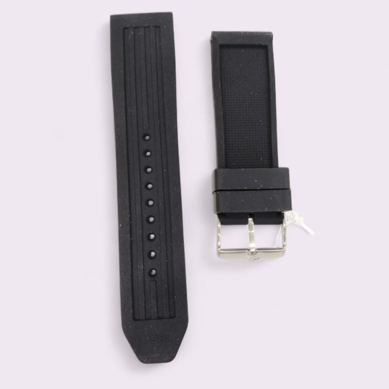 Fastrack 24 mm Black Silicone Strap –  Compatible with 38035SP03 - Image 3