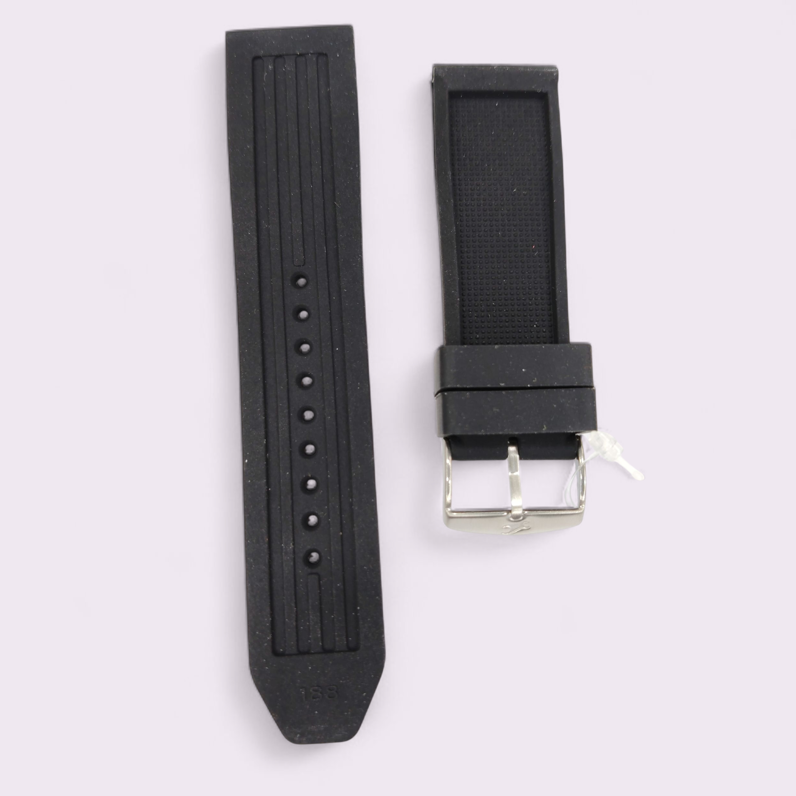 Fastrack 24 mm Black Silicone Strap –  Compatible with 38035SP03 - Image 3