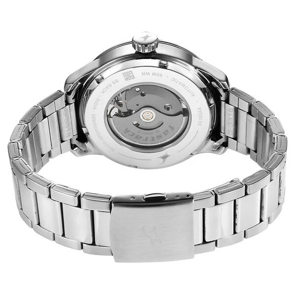 Fastrack Automatics 3318SM01 Green Dial Silver Metal Strap Automatic Watch - Image 5