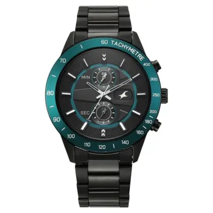 Fastrack Overdrive 3332KM01 Quartz Chronograph Watch for Men