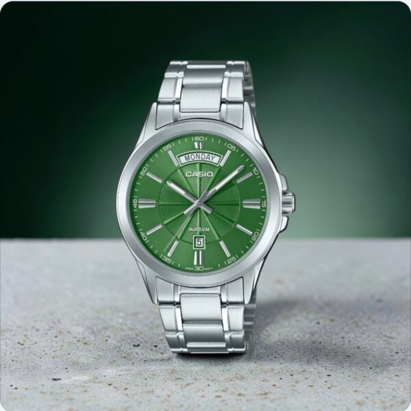 Casio MTP-1381D-3AV Men's Stainless Steel Watch