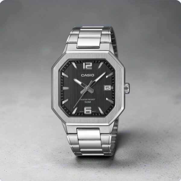 Casio MTP-B195D-1AV Stylish Stainless Steel Men’s Watch