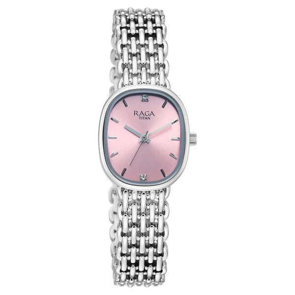 Titan Raga Spotlight Quartz Watch For Women 95430sm01