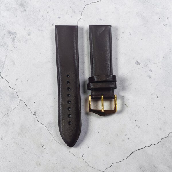 Sonata 22mm Goat Brown leather strap