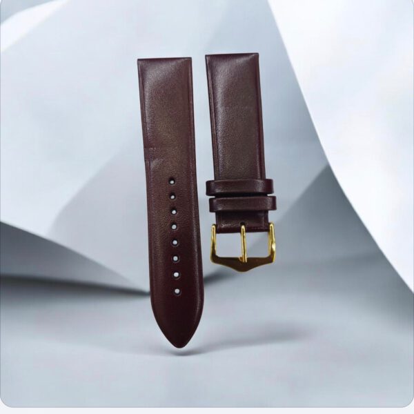 Sonata 22mm Goat Burgandy leather strap