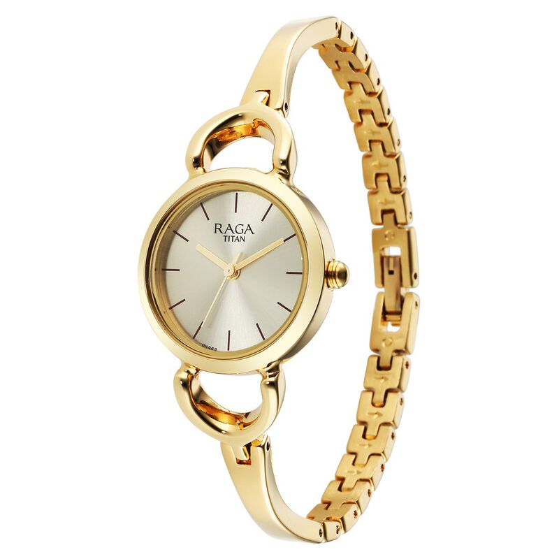 Raga 2724YM01 Champagne Dial Watch for Women - Image 3