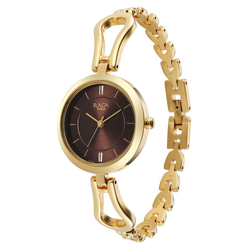 Raga 2727YM01 Champagne Dial Watch for Women - Image 3