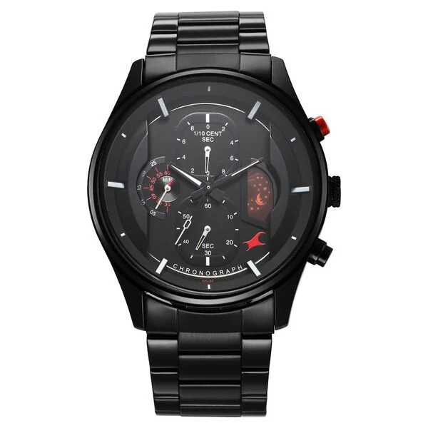 Fastrack Opulence Sun Moon 3315km01 Chronograph watch - Image 2