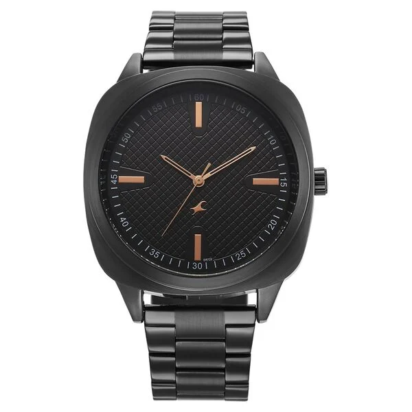 Fastrack Stunners X 38161NM01 – Black Dial Quartz Analog Watch for Men
