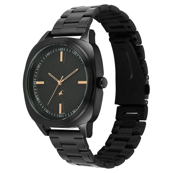 Fastrack Stunners X 38161NM01 – Black Dial Quartz Analog Watch for Men - Image 2
