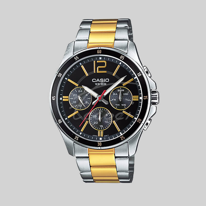 Casio Enticer Men's Watch - MTP-1374SG-1AVDF