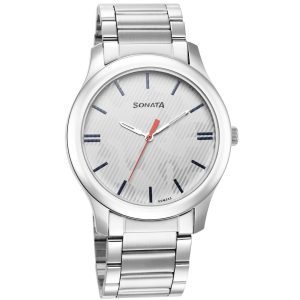 Sonata 77106SM07 Watch for Men