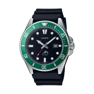Casio waterproof watch 200m, men's diver watch Bangladesh, original Casio watches BD, Casio resin strap watch, Casio MDV-106B-1A3V buy online.